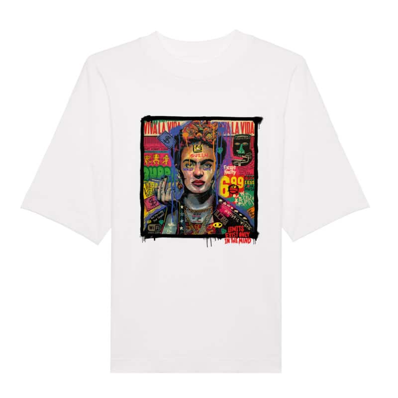 “Are you living your dream?” Frida Kahlo @oversize tee