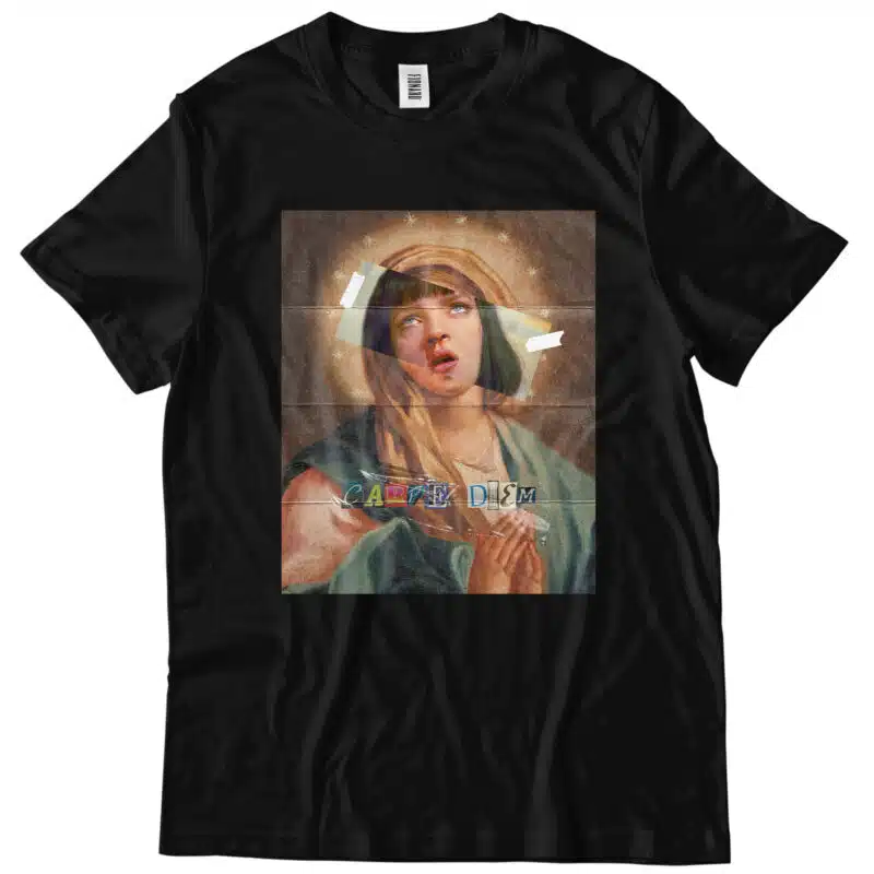 "Carpe Diem" Mia Wallace @tshirt