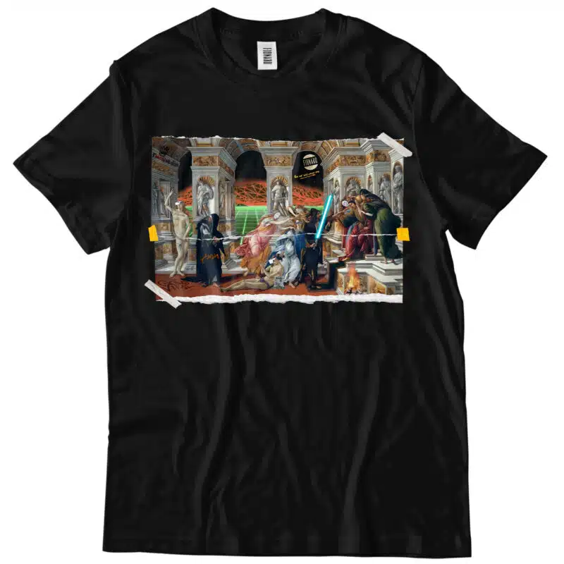 Metaverse "Calunnia" Sandro Botticelli @tshirt