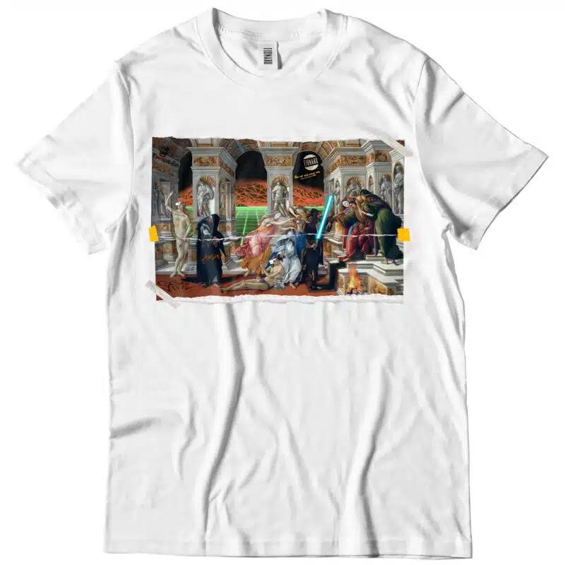 metaverse tshirt regular fit white