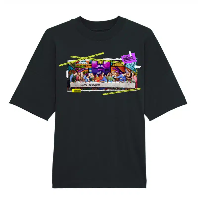 The [b]last dinner @oversize tee