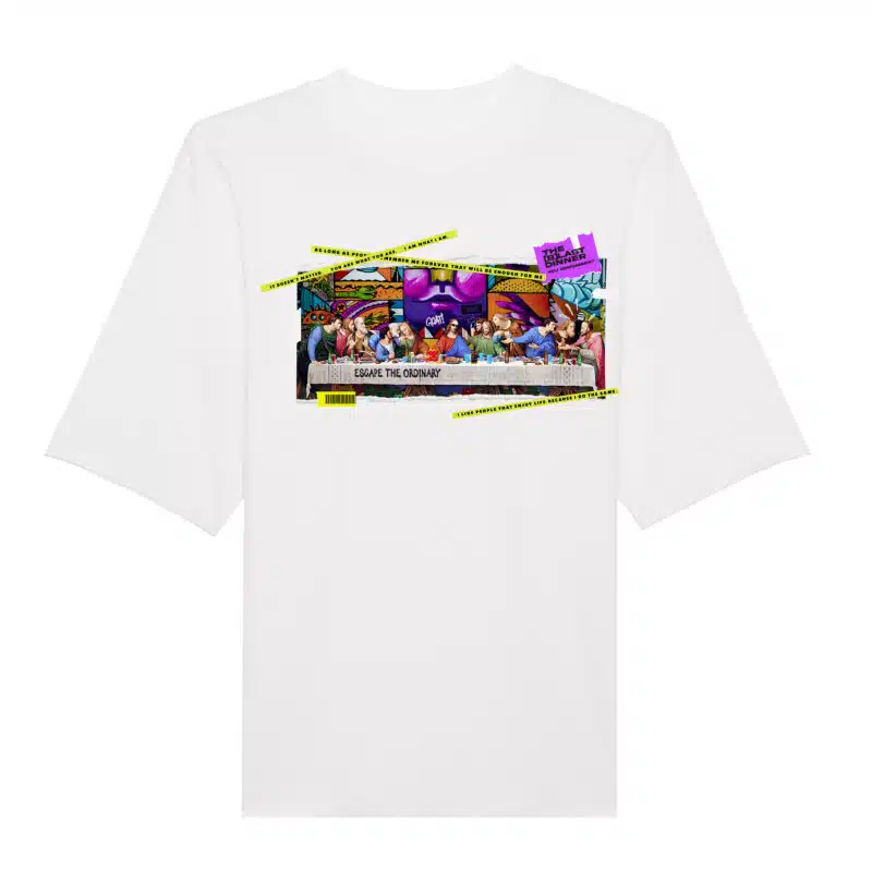 the blast dinner oversize tshirt white 1